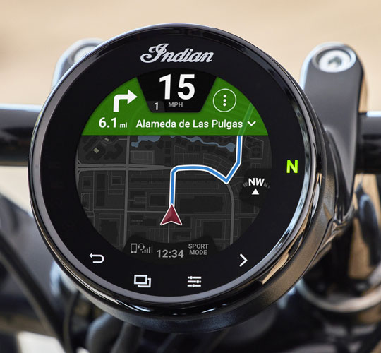 4” Ride Command-touchscreen